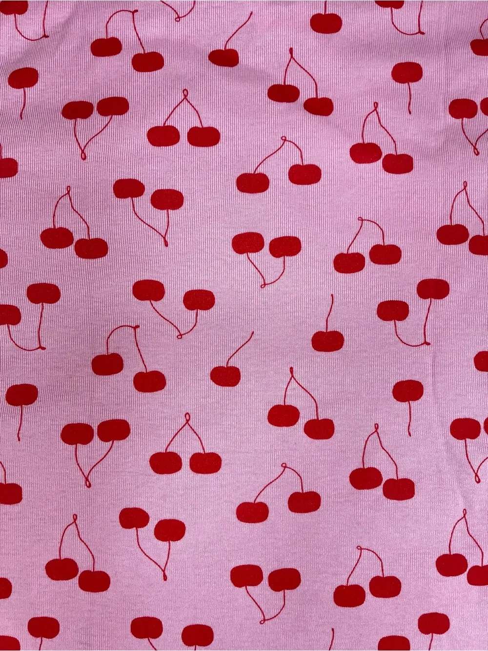 Hanna Andersson Pink Cherry Print Organic Cotton Shortie Pajamas Girls 12